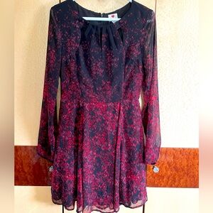 Firey Red Mini Dress